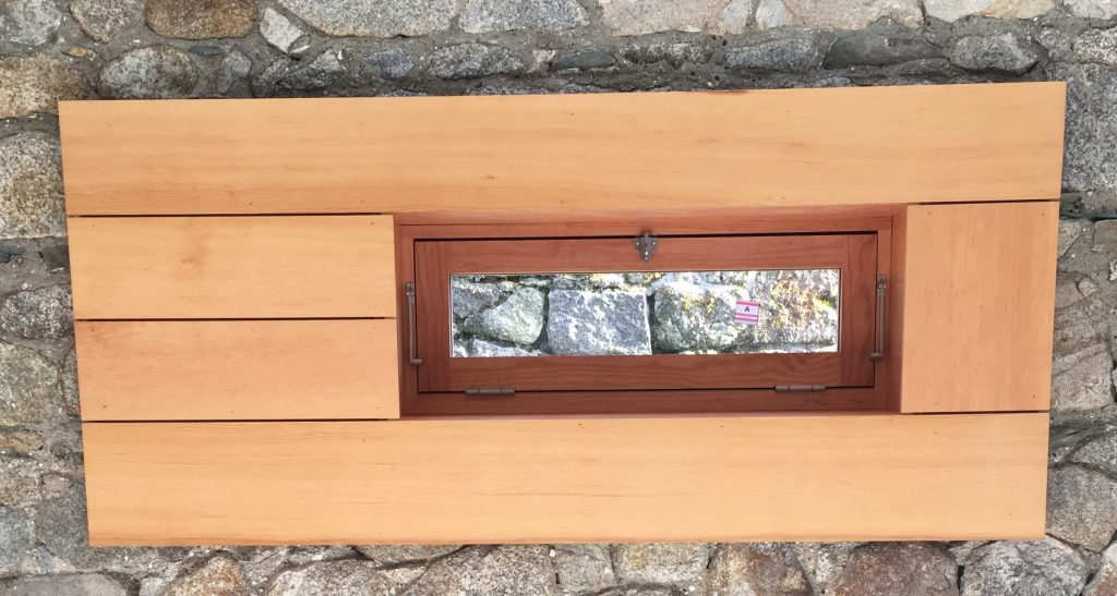 Douglas Fir Sheeted Window.