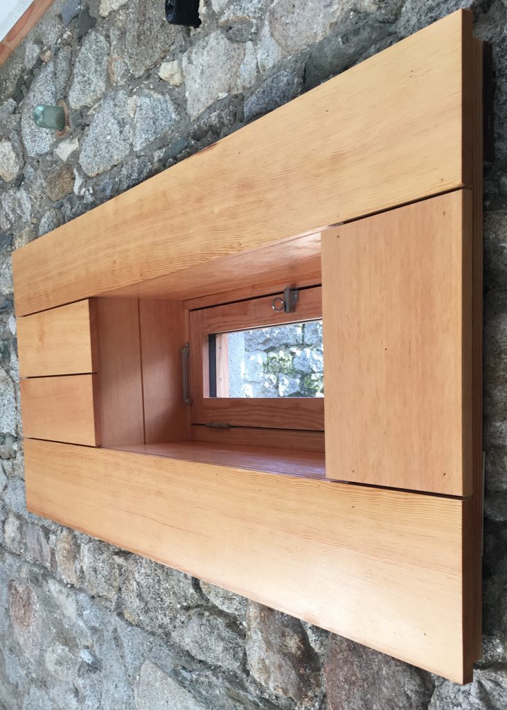 Douglas Fir Sheeted Window.